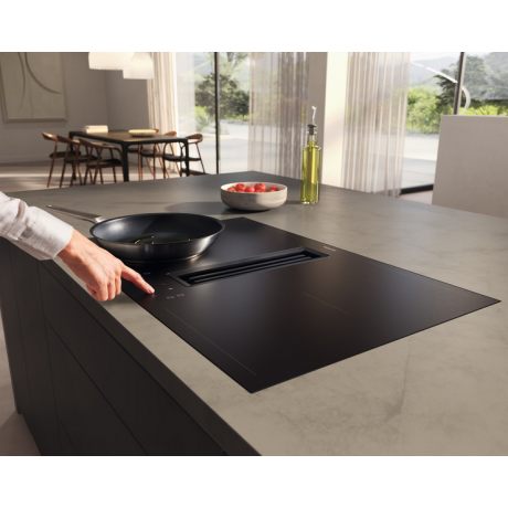 MIELE KMDA 7876-1 FL D MattFinish Επαγωγική Εστία με Ενσωματωμένο Απορροφητήρα 80cm